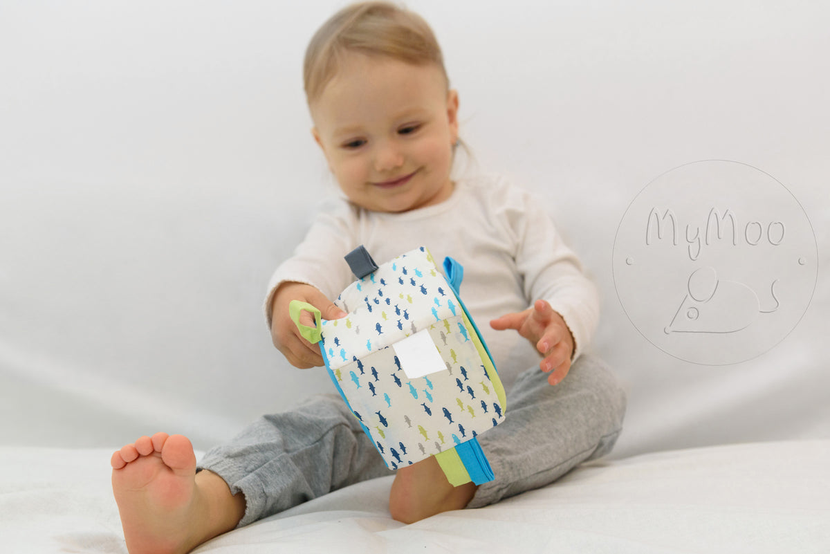 MyMoo Dado de agarre Busy cube - Peces
