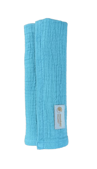 Pañal de muselina Monkey Mum® - Verde menta