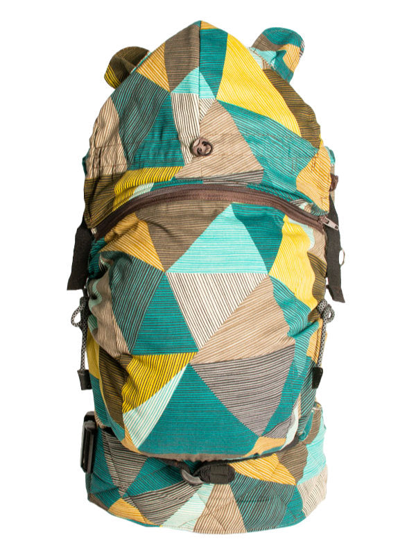 Monkey Mum® Capucha ligera para portabebés Carrie - Encanto geométrico
