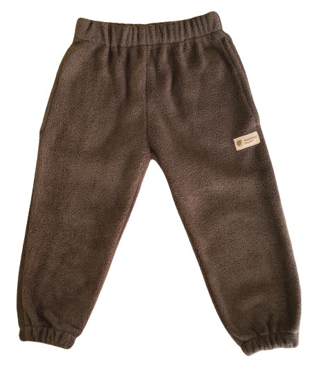 Monkey Mum® Pantalones de felpa - Marrón
