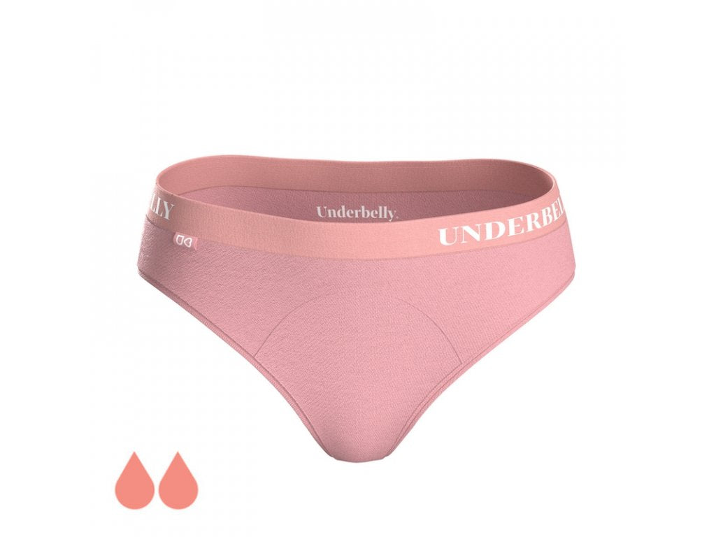 Bragas menstruales Underbelly univers, Menstruación más débil - rosa viejo