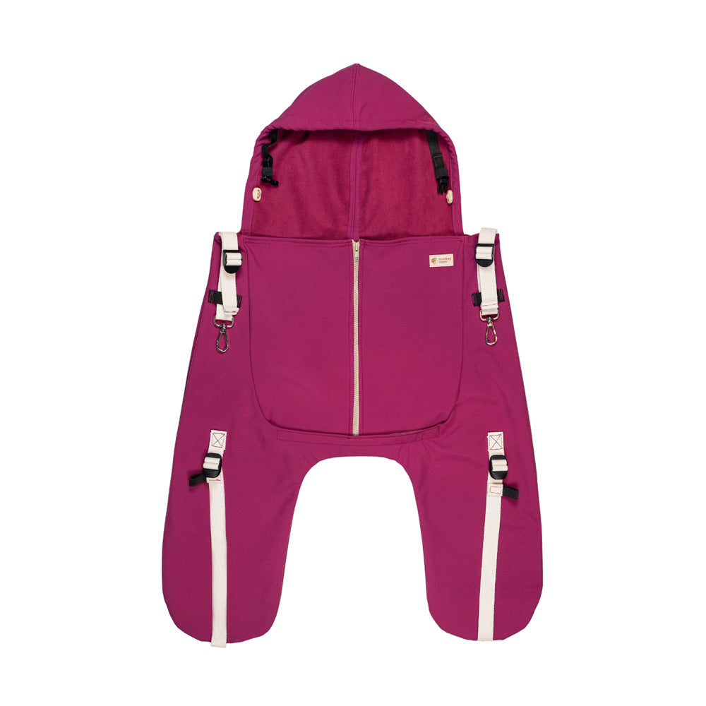 Monkey Mum® Bolsillo softshell утепlado para portabebés o cochecito Carrie - Mariquita