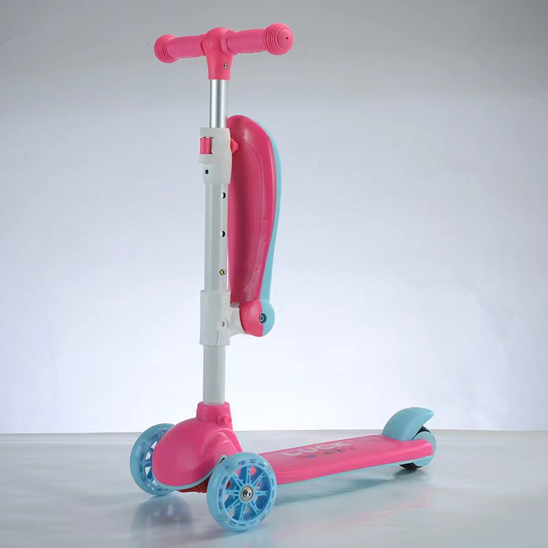 Patinete infantil con asiento - 3 en 1 - Amarillo - PIEZA DE EXPOSICIÓN