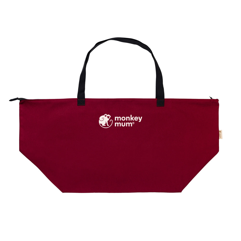 Monkey Mum® Bolsa de viaje de tela para accesorios Carrie - Cielo al atardecer
