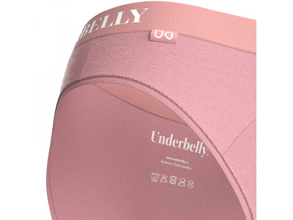 Bragas menstruales Underbelly univers, Menstruación más débil - rosa viejo