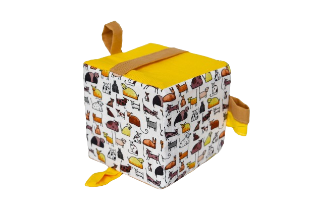 MyMoo Dado de agarre Busy cube - Perritos
