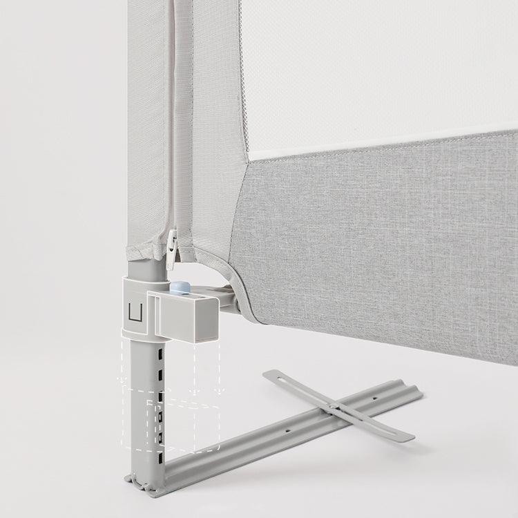 Barrera para cama Monkey Mum® Economy - gris claro