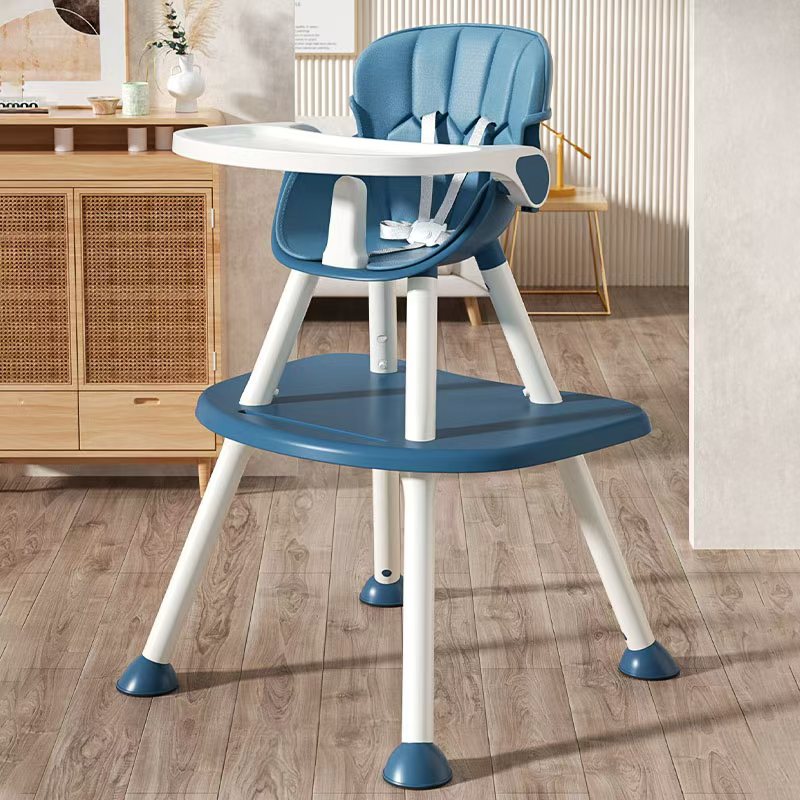 Trona infantil 2 en 1 Grow - Azul - abierta