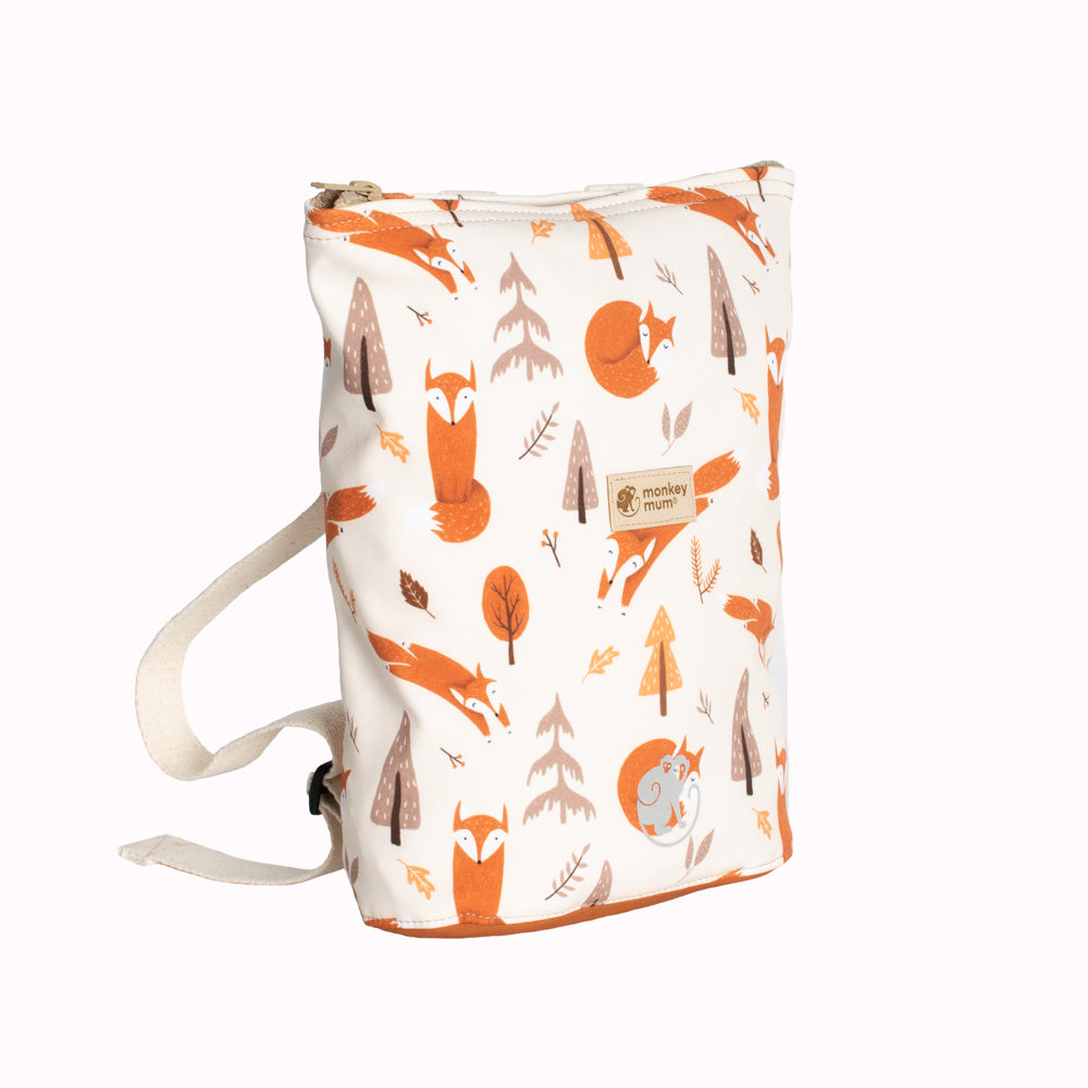Mochilita softshell infantil Monkey Mum® - Juegos de zorro