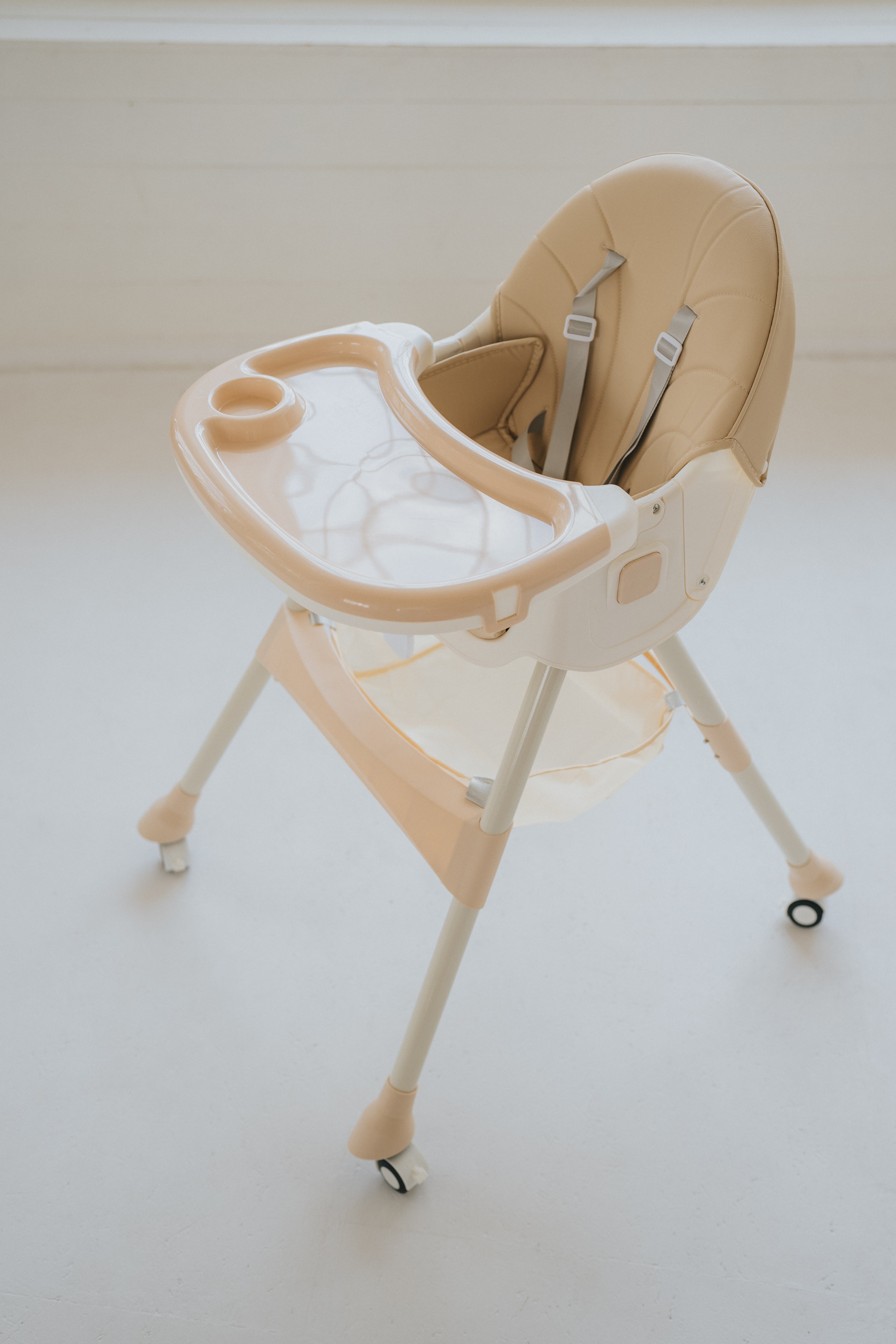 Trona infantil 2 en 1 Comfort - Verde - abierta