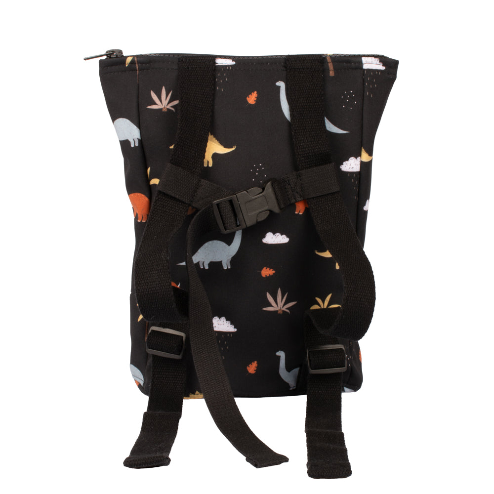 Mochila infantil de softshell Monkey Mum® - Camino de los dinosaurios