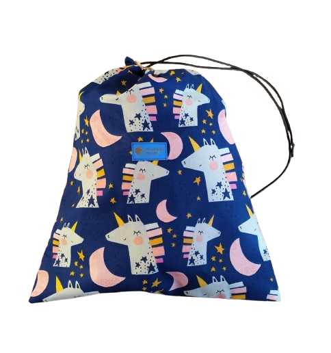 Bolsa de tela Monkey Mum® - Unicornio
